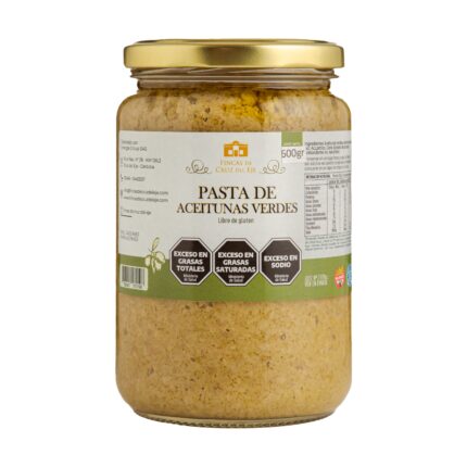 Pasta de Aceitunas Verdes - Fincas de Cruz del Eje - 600gr V