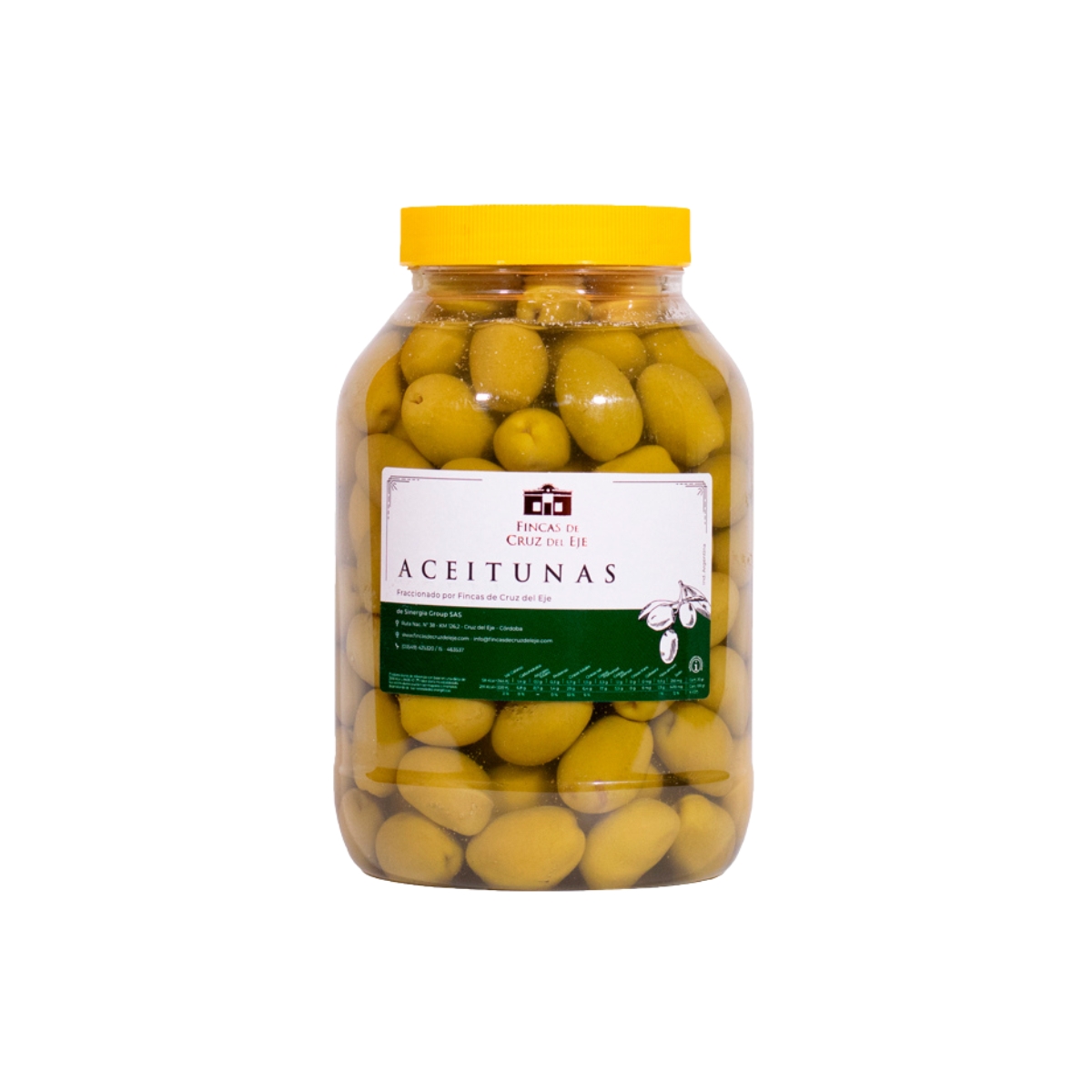 Aceitunas Verdes Grandes – Fincas de Cruz del Eje – 500gr pet CBA Aceitunas Verdes Grandes - Fincas de Cruz del Eje - 500gr pet - Imagen 1